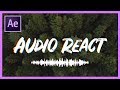 How To Make Text Or Objects React To Music Or Audio Adobe After Effects CC Tutorial