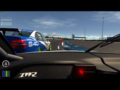 Round 5 SimTC Epic Battle between team mates Cockpit View from Nick's Perspective