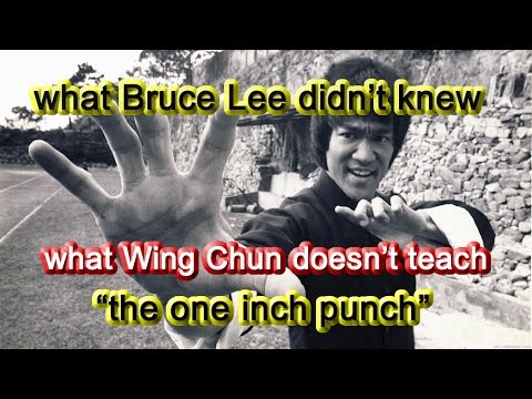 The real one inch punch, What Bruce Lee didn't knew