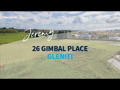 26 Gimbal Place, Gleniti, Canterbury, 0 bedrooms, 0浴, Section
