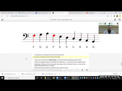 Bass Cleft Grand Staff