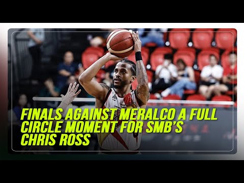 Meralco pioneer Chris Ross excited to meet former team in PBA Finals ABS-CBN News