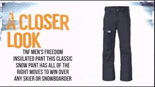 The North Face Short Insulated Freedom Pant Men's- Cosmic Blue - TheSkiBum.com