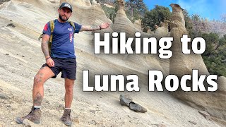 Hiking Through Mountains in Search of Luna Rocks