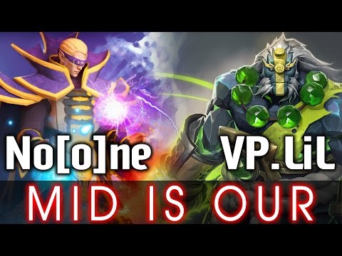 Dota 2 VP.No[o]ne- Invoker Ft VP.Lil Earth Spirit - Mid is Our - Epic Game
