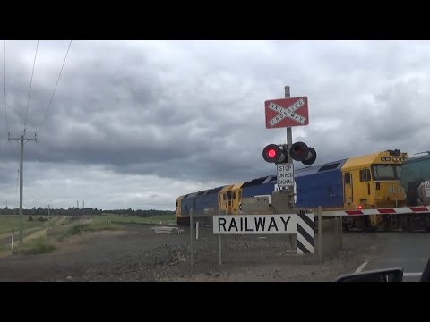 Pacific National BL28, BL30 With Grain At Moorabool Loop