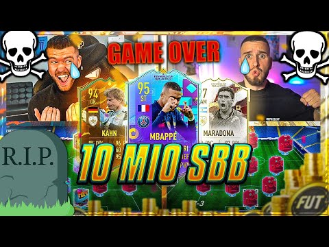 INSOLVENZ durch 10 MIO COINS SBB ☠🚨 Squad Builder Battle geht schief in FIFA 23