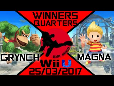 Bair Smash 11 Winners Quarters- BS | Gynch (Donkey Kong) Vs. BS | Magna (Lucas) - Smash Wii U
