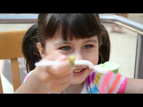 Ice cream for jojo after ear piercing