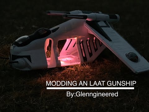 Star War The Clone Wars - Modding the LAAT Gunship (TVC)