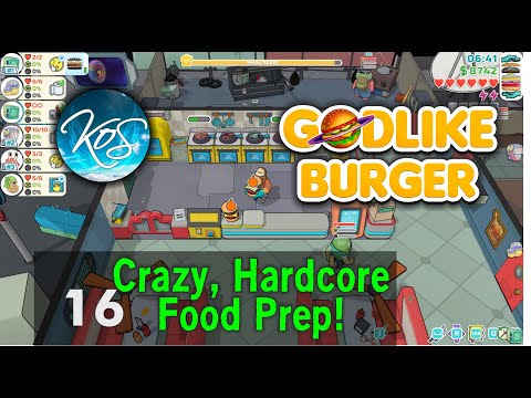 Godlike Burger 16 - THE BIG CHEESE! - First Look, Let's Play