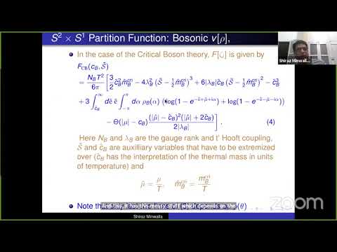 ICTP-SAIFR Strings 2021 - Day 1 / Shiraz Minwalla