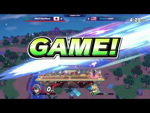 EVO 2019 - Rogue | Light (Fox) Vs. Protobanham (Lucina) - Super Smash Bros Ultimate Top 8