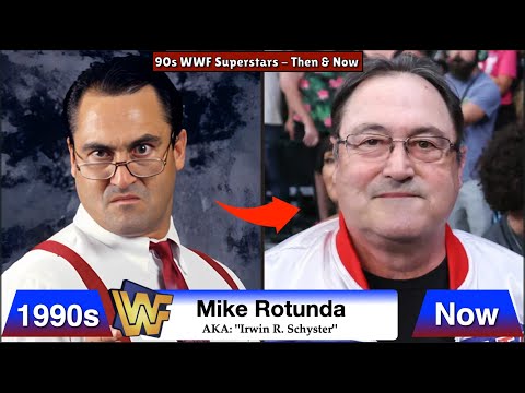 WWF Stars of the 1990s Then and Now (many have passed on😢)