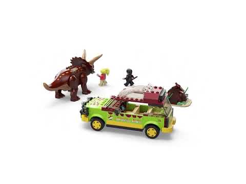 Vidéo LEGO Jurassic World 76959 : La recherche du tricératops