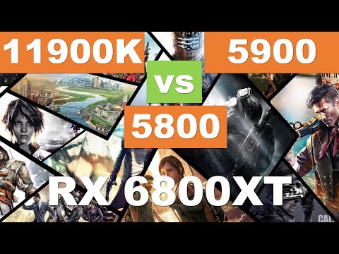 intel i9 11900K vs Ryzen 5900 vs Ryzen 5800 | 1440p & 4K Benchmarks