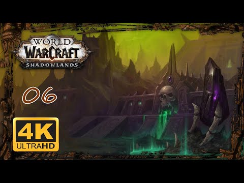 WOW SHADOWLANDS Gameplay Walkthrough 4K ᵁᴴᴰ 60ᶠᵖˢ ✔ NECROLORD COVENANT CAMPAIGN The Golden Dawn