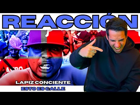 ARGENTINE REACTS // THIS IS THE STREET - LAPIZ CONCIENTE // THE DAD OF DOMINICAN RAP AND HIP HOP!