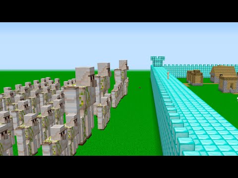 1000$ GOLEM KIYAMETİ - Minecraft