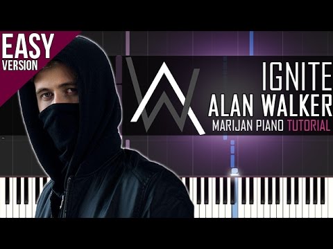 How To Play: Alan Walker & K-391 - Ignite | Piano Tutorial EASY