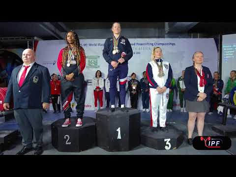 IPF 25 World Masters Classic Powelifting Women M1 57 - 63 kgs