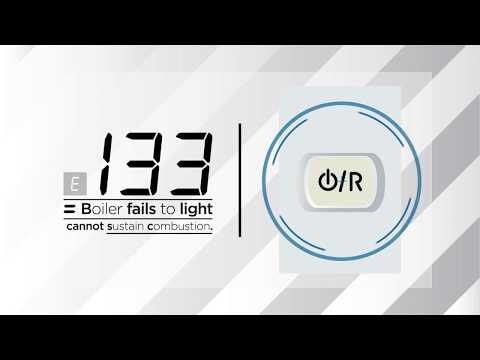 What to do with Baxi E133 error code on the GA range of Boilers | Boiler Troubleshooting Guide