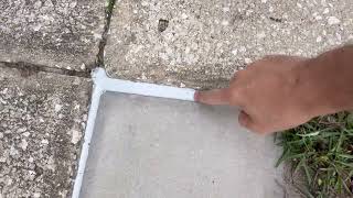 How To Fill Pavers With Big Gaps | DIY Tutorial