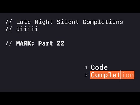 Late Night Silent Completions: Jiiiii — Part 22 thumbnail