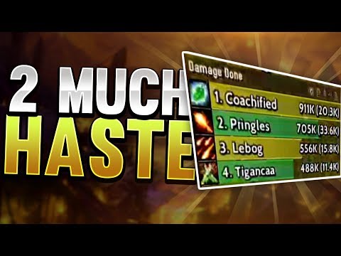 THIS BUILD DOES SO MUCH DAMAGE! 2 Much Haste Part 6 (WoW PVP)