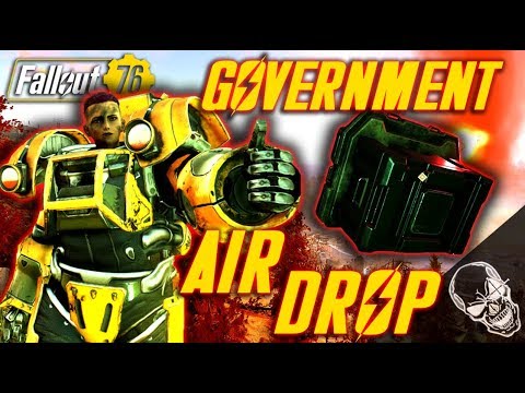AIR DROPS In Fallout 76 - US GOVERNMENT SUPPLY REQUISITIONS
