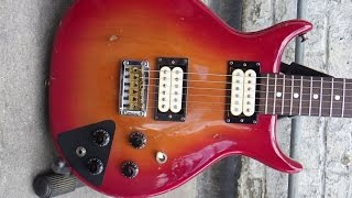 Video thumbnail for Washburn Raven Japan 1978 - pierwsze wiosła elektryczne Washburn - FILMIKI O GITARACH 518 by ksantyp77
