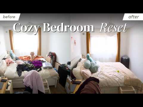 From Chaos to Calm Winter Bedroom Refresh | Organize with Me