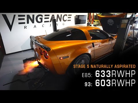 633rwhp C6 Z06 (Naturally Aspirated) Vengeance Racing