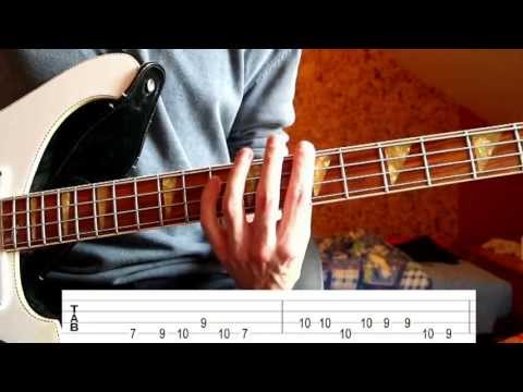 Franz Ferdinand - Evil Eye (Bass Tutorial with TABS)
