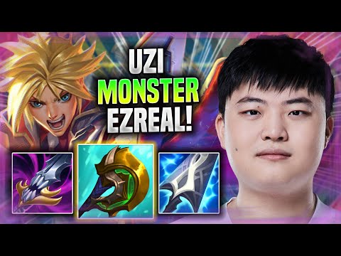 UZI IS A MONSTER WITH EZREAL! - BLG Uzi Plays Ezreal ADC vs Vayne! | Season 2022