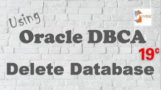 how to drop database in oracle || remove database || delete database || dbca || delete instance