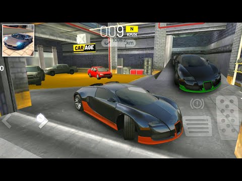 Extreme Car Driving Simulator Bugatti Veyron Blueprints - Android Gameplay - Part 1
