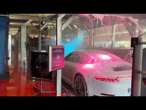 We wash carwash nancy  washpartner holz montage