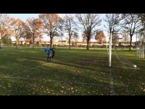 Vlijmense Boys D1 goal Djani de Wit 29-11-2014