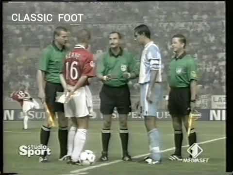 LAZIO MANCHESTER UNITED SUPER COPPA EUROPA 1999