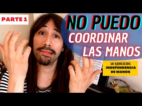 10 Beginner Piano Exercises for Hand Independence - Tutorial / Easy Piano Tutorial + Sheet