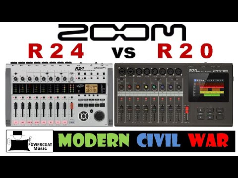 ZOOM R24 vs ZOOM R20