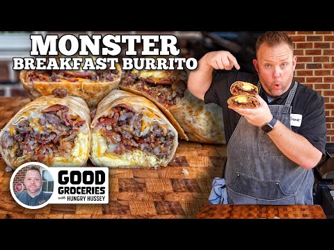 Monster Breakfast Burrito | Blackstone Griddles