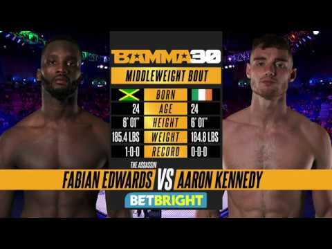 Fabian Edwards vs Aaron Kennedy full fight