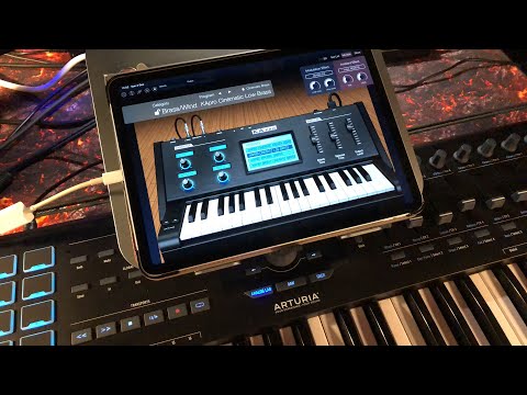 KORG Module Pro - NEW Expansion - KApro Cinematic Brass - Let’s Play - Demo for the iPad