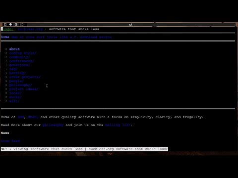 #8 W3M image support patch for st terminal.