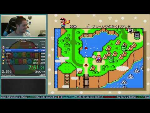 Super Mario World 96-exit Speedrun 1:23:56
