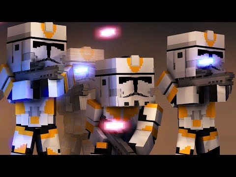 Ultimate Minecraft Clone Wars DLC: Sith Lords vs Clone Army!