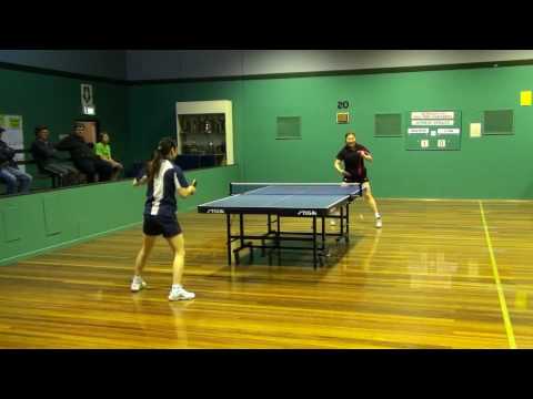 Table Tennis - Australian Closed 2009 Women's Final Set 2