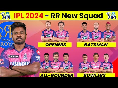 Rr Squad 2024 - Rajasthan Royals Squad 2024 || IPL 2024 Rajasthan Royals New Squad